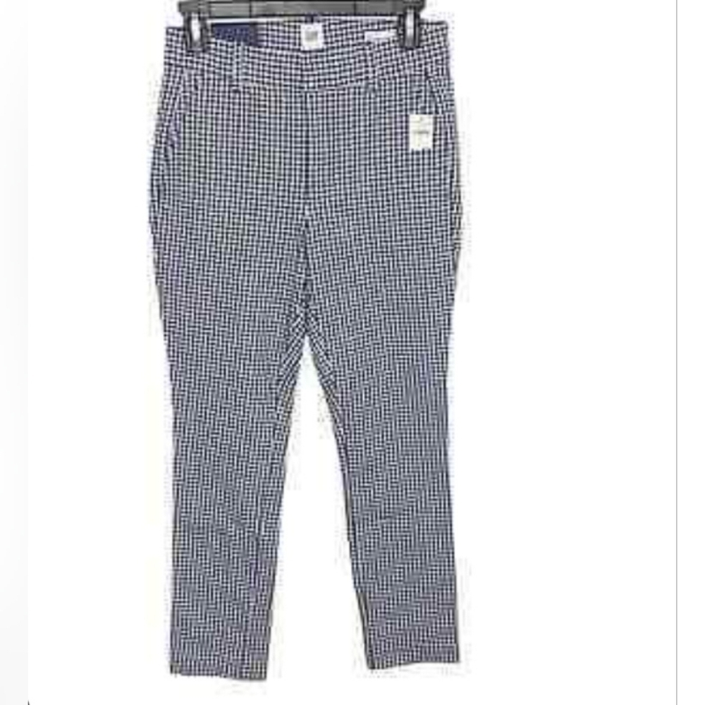 Gap Gingham Signature Skinny Ankle Jeans